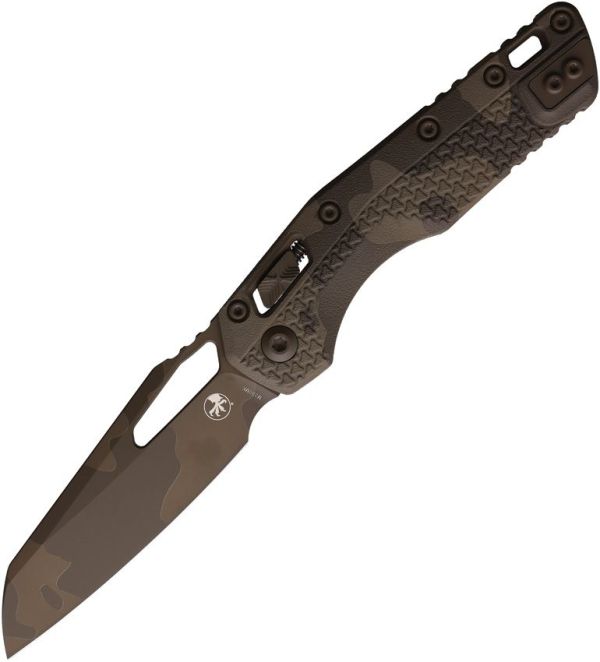Microtech - MSI S/E - Tri-Grip Polymer Chocolate Camo