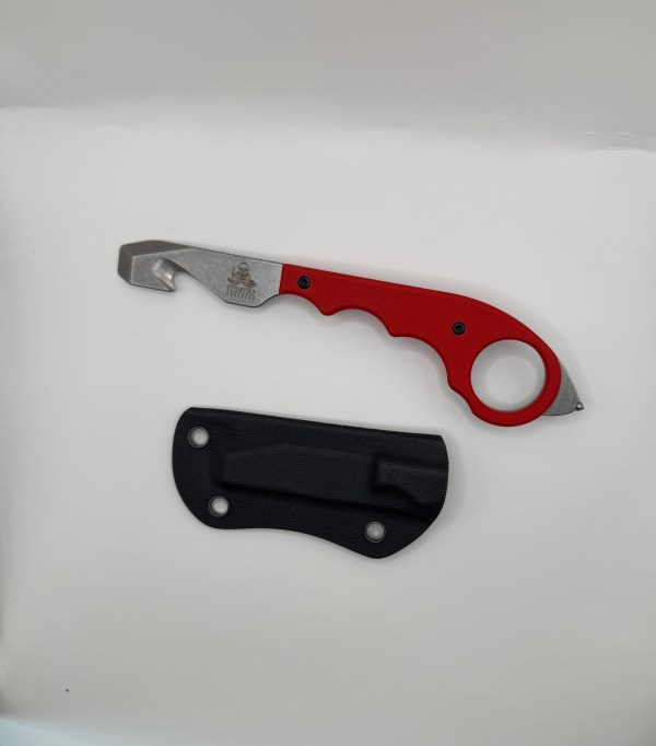 KEEP-SAFE Rescue Tool Stonewash - Red G10