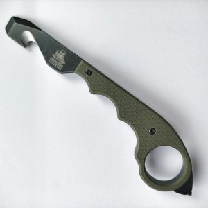 KEEP-SAFE Rescue Tool Blackwash - OD Green G10
