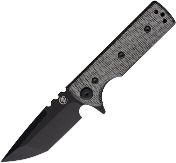 Chaves - T.A.K. Linerlock PVD Blk Tanto