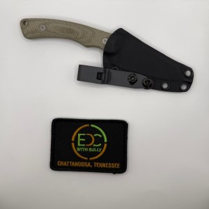 Redhawk - Green Micarta - Stonewash - Kydex Sheath
